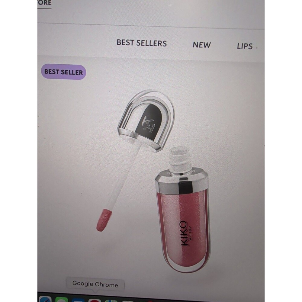 Kiko Milano 3D Hydra Lip Gloss High Shine Shade 35 Brillant A Levres 0.21 fl oz